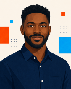 Portrait of David Okonkwo